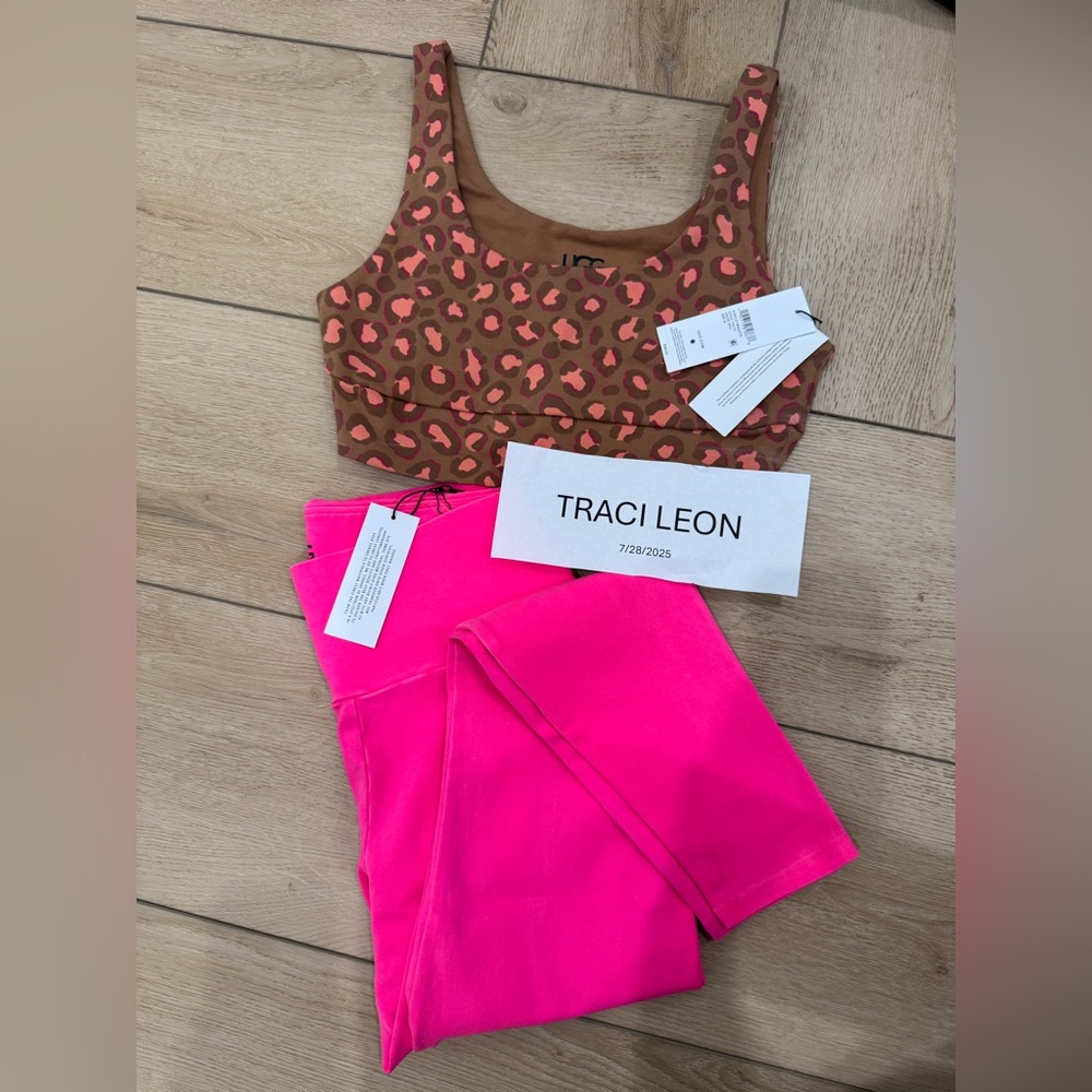 UGG Women’s Hot Pink Leggings & Coordinating Top